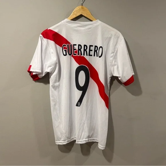 White and Red Men's Jersey - Picture 2 of 7